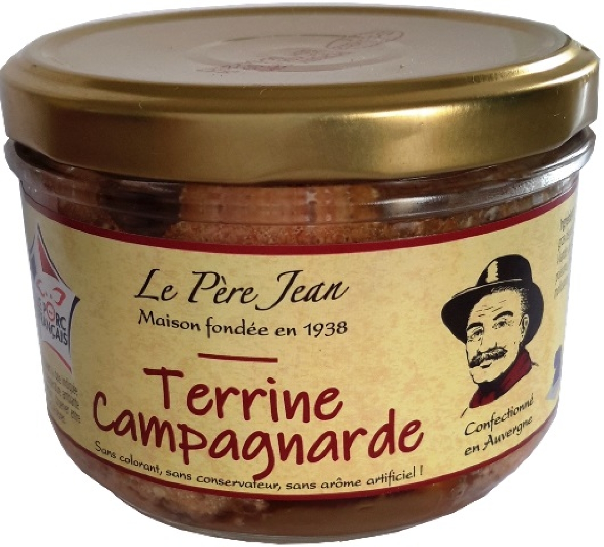 Terrines Artisanales du Cantal Terrine Campagnarde ACHATS GRPOUPES CE